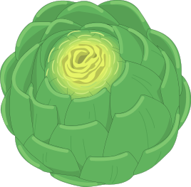 Artichoke Illustration - Fresh, Detailed Vector Graphic for Food & Health Content