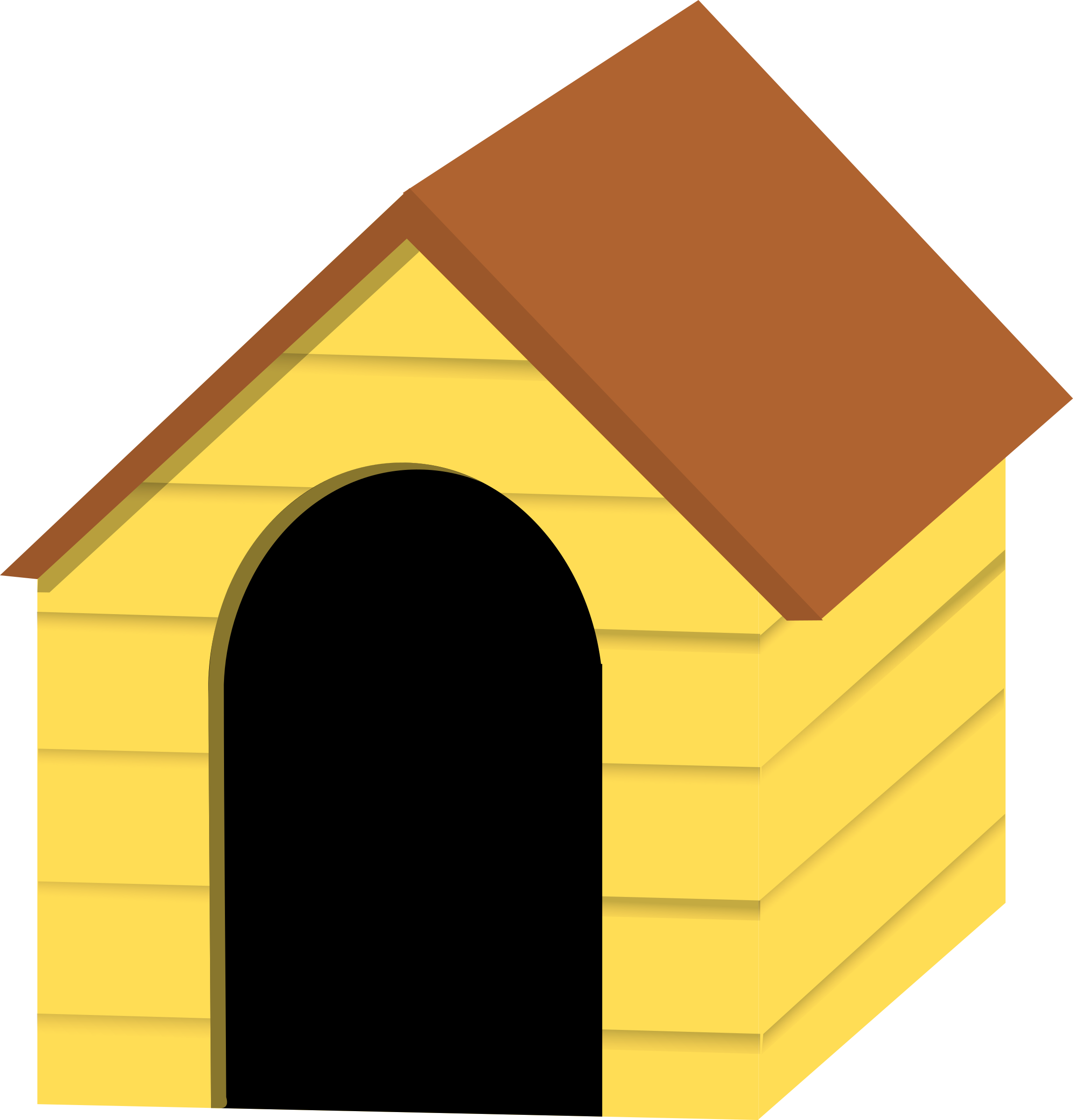 Image of Dog House Clipart Clipart Doghouse 