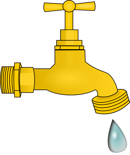 Dripping Faucet Clip Art
