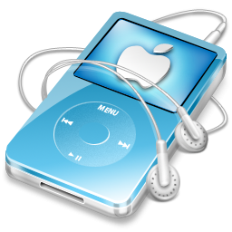 Apple IPod Blue Icon, PNG ClipArt Image 