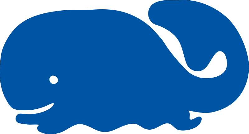 Free dolphin and whale graphics ocean clipart image
