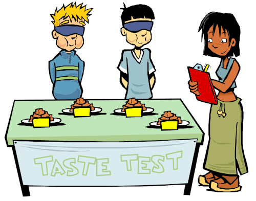 Blindfolded Taste Test Activity - Fun Food Sensory Experiment
