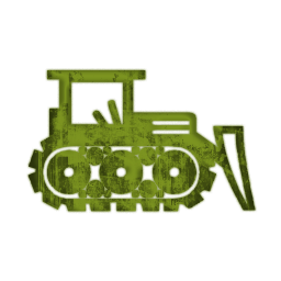 Bulldozer legacy icon tags icons etc clipart image 