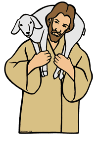 jesus is the good shepherd clipart