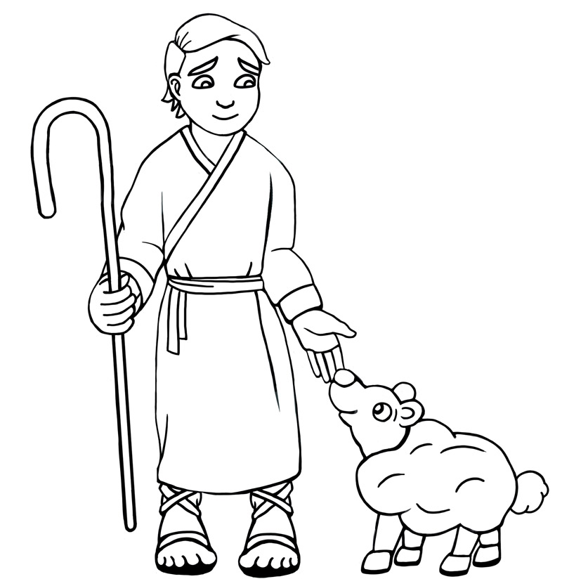 LDSFiles Clipart: Shepherd Boy 