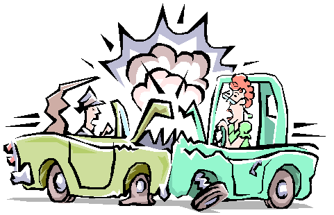 Car Accident Illustration - Visual for Auto Insurance & Safety Education