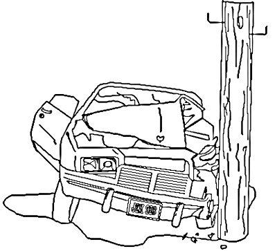 Clipart Car Crash 