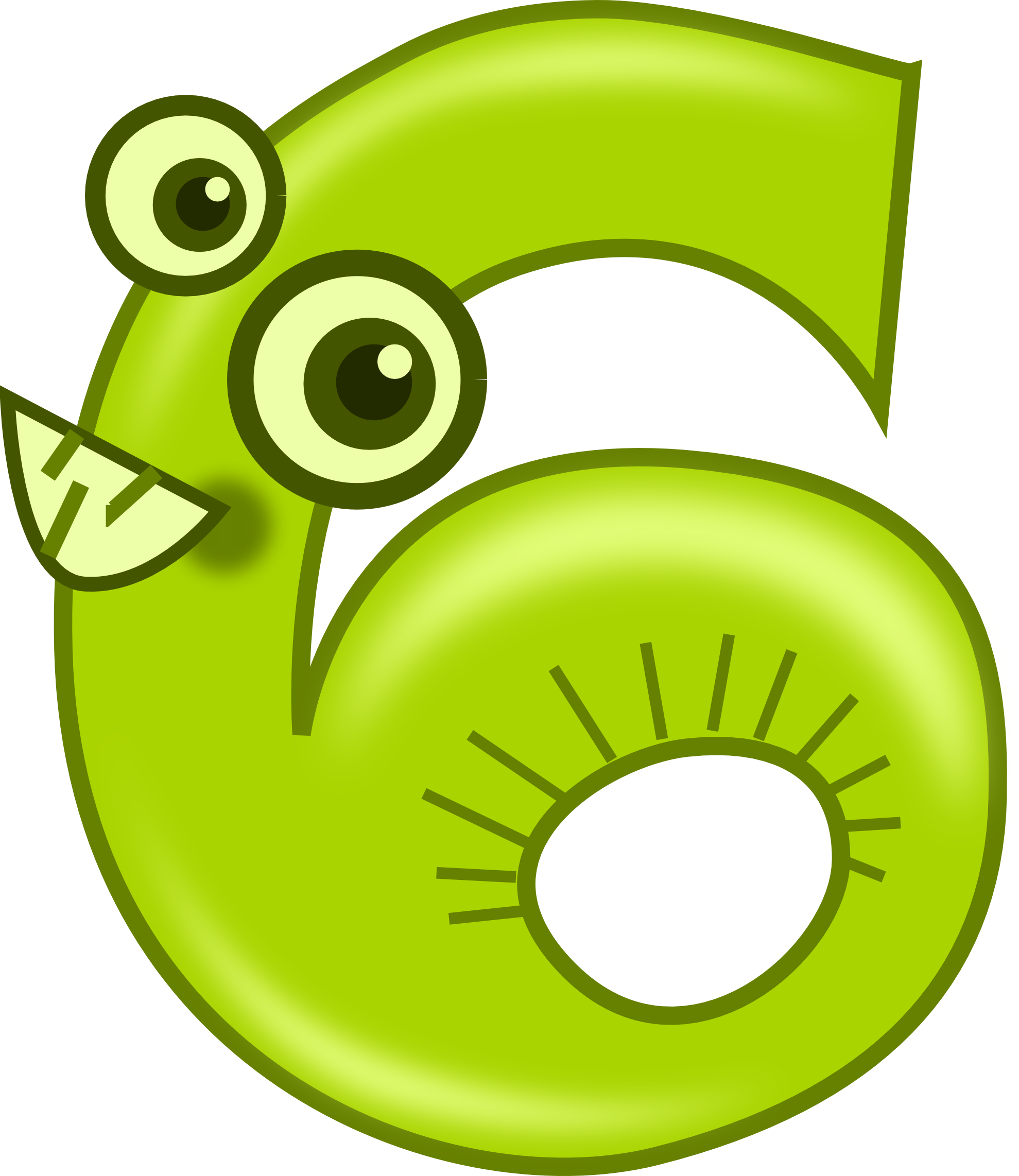 Number Graphics Clipart