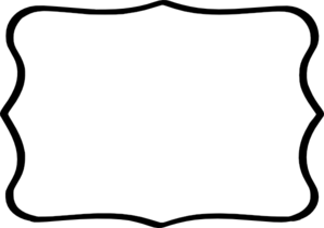 Bracket Shape Templates - Black Bracket Frame Png - (500x500) Png Clipart  Download