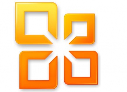 Orange and yellow four-square logo with interlocking geometric shapes forming a cross-like pattern.