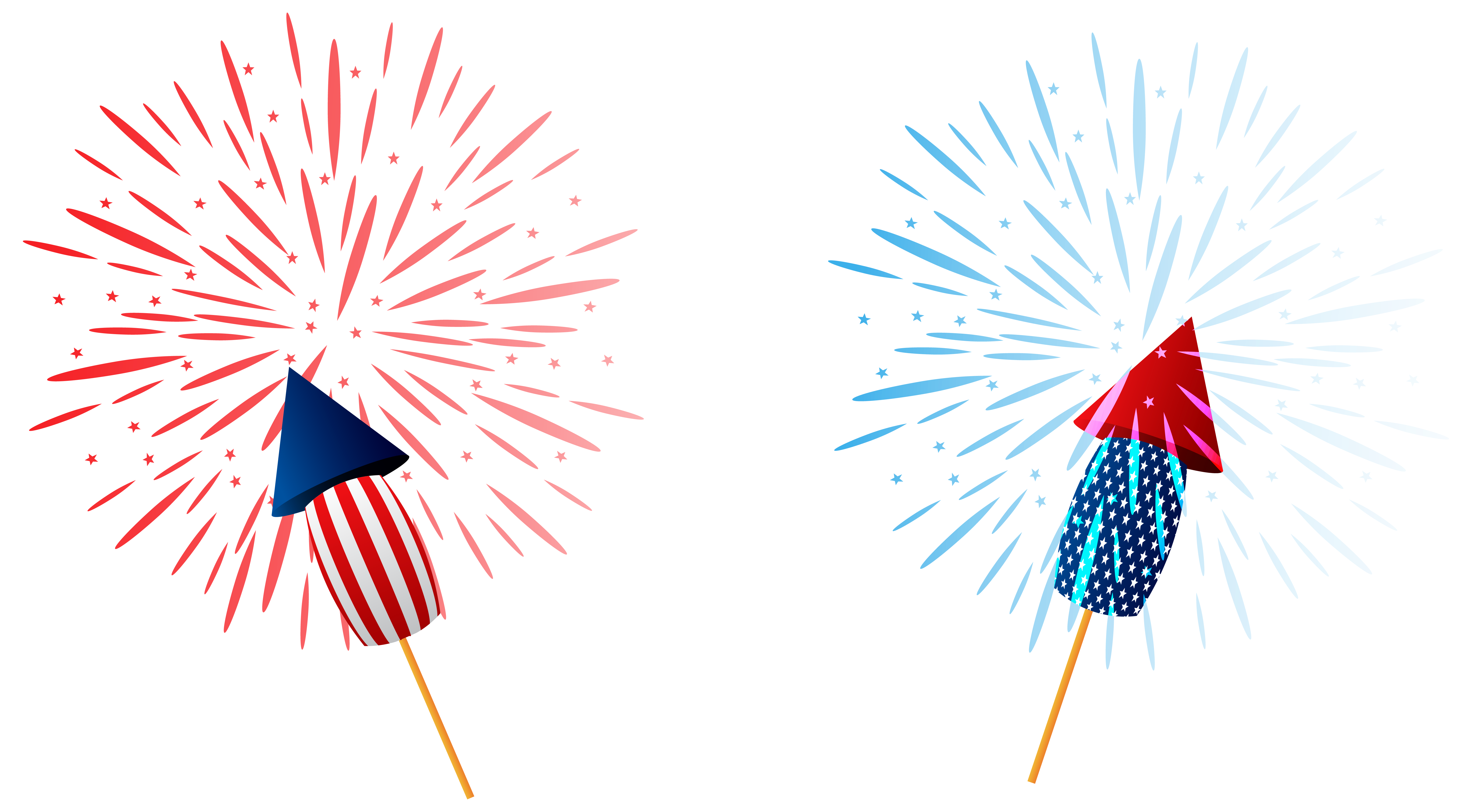 Sparklers PNG Clipart Image 