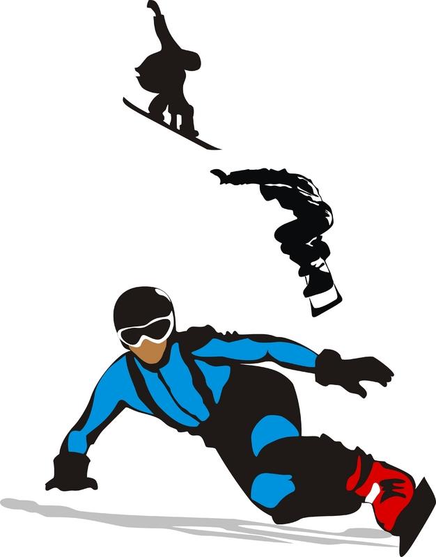 Snowboarding Clip Art 