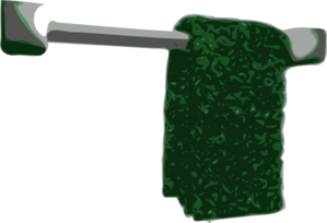 Premium Green Textured Towel - Soft, Absorbent & Stylish Bathroom Essential