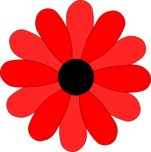 Red Flower Icon - Free Vector Graphic for Design & Web Use