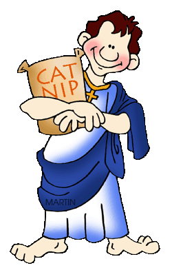 Free Christians in Rome Clip Art by Phillip Martin 
