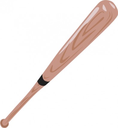 Baseball Bat clip art Free vector in Open office drawing svg 