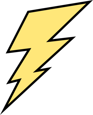 Lightning bolt free lightning clipart public domain lightning clip 