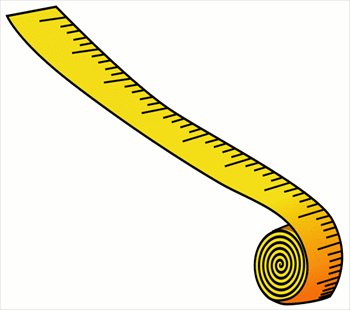 Tape Measure Clipart Black And White 