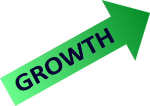 Growth Arrow Icon - Visual Symbol of Progress and Expansion
