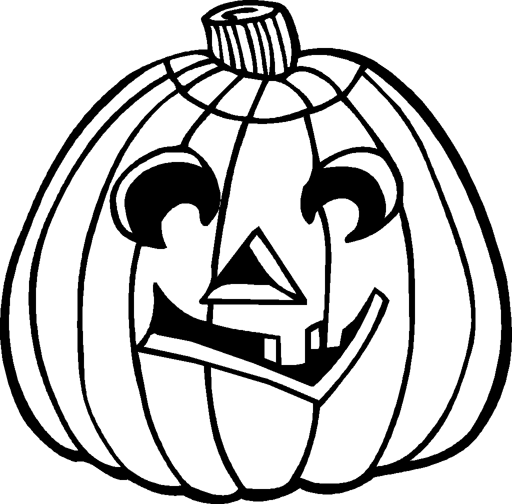 Black And White Halloween Clipart 