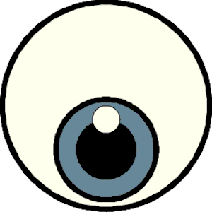 Eyeball eye clipart image 