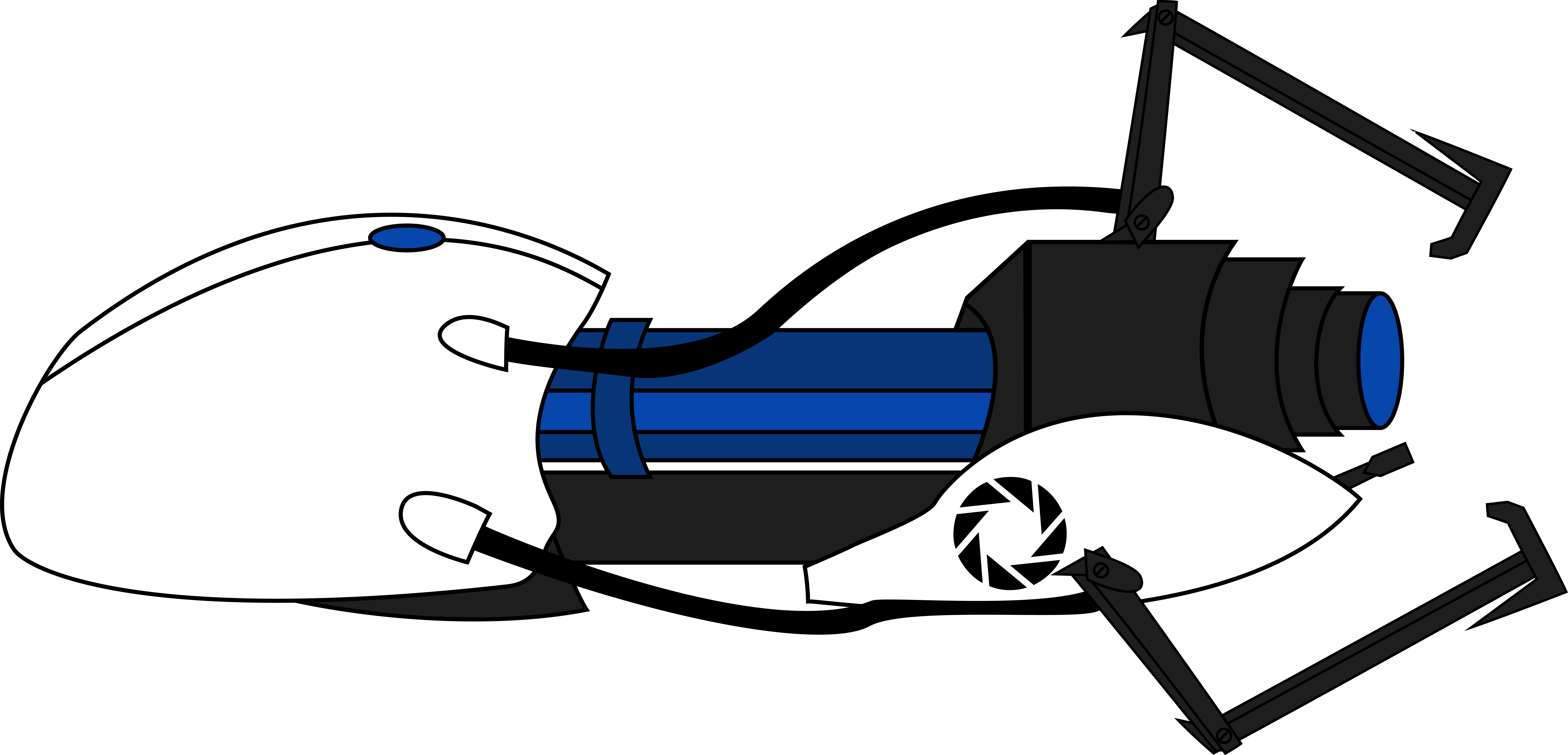 Portal Gun Vector AI File Download By TheAmoryWarsSoldier9 On 