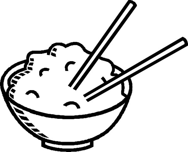 Plate Black And White Clipart 