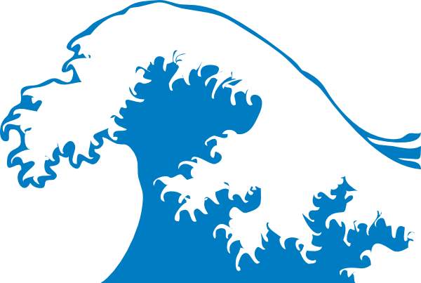 Ocean Wave Vector Illustration - Free Download & Usage Guide