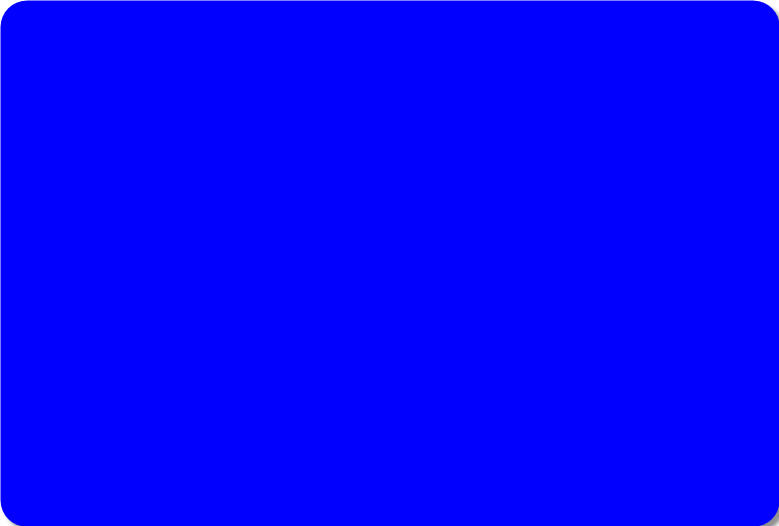 Solid vibrant blue rectangular background with rounded corners, no text or graphics.
