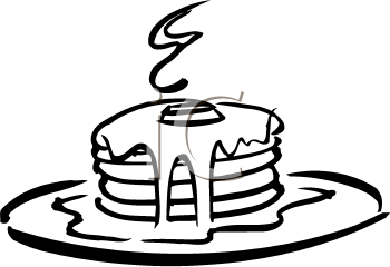 Black And White Pancakes