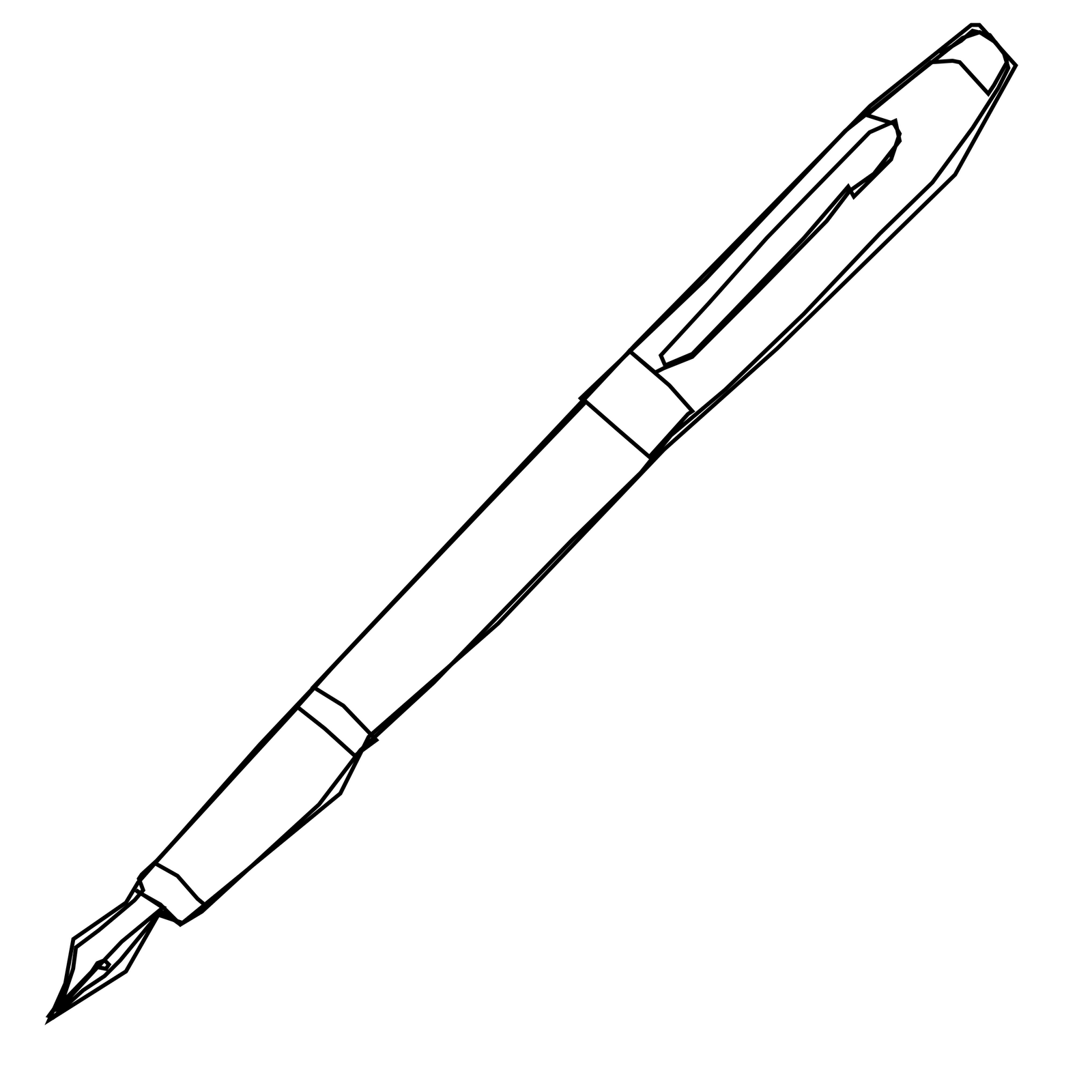 Pens pictures clipart image 