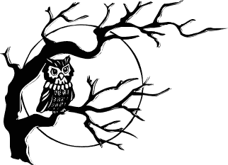 Scary Trees Clip Art