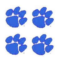 Innovative Adhesives BC8 Tiger Paw Dk Blue Fan A Peel Temporary