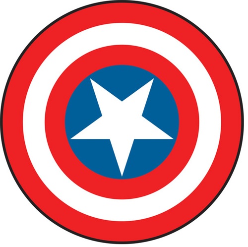 Captain America Shield - Symbol of Heroism and Patriotism
