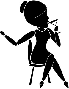 Classy Lady Clipart 