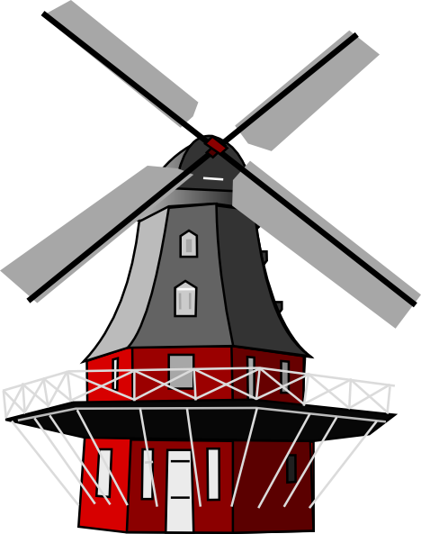 Windmill Clip Art 