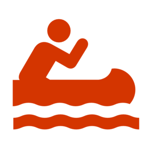 Kids Canoeing Clipart 