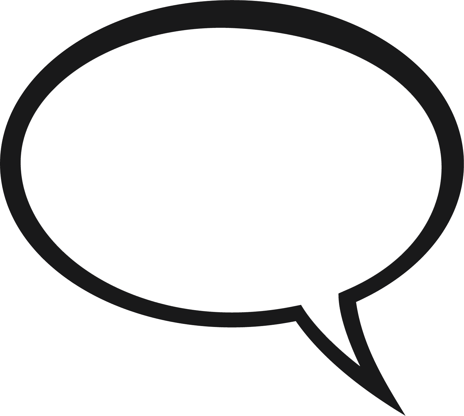 bubble talk clipart 