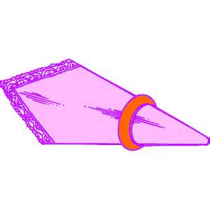 Napkin Clipart 