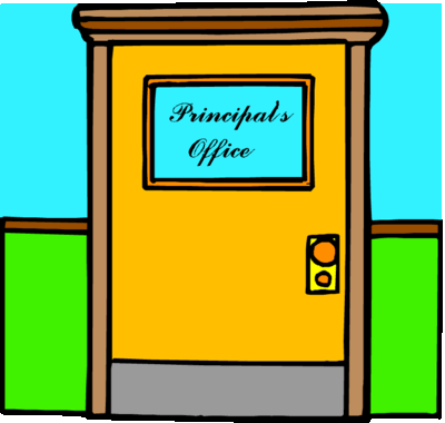 this is 40 principals office clipart