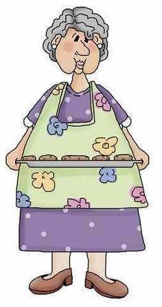 Grandma’s Homemade Cookies - Warm, Classic Baking Illustration