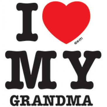 I Love My Grandma - Heartfelt Tribute Logo