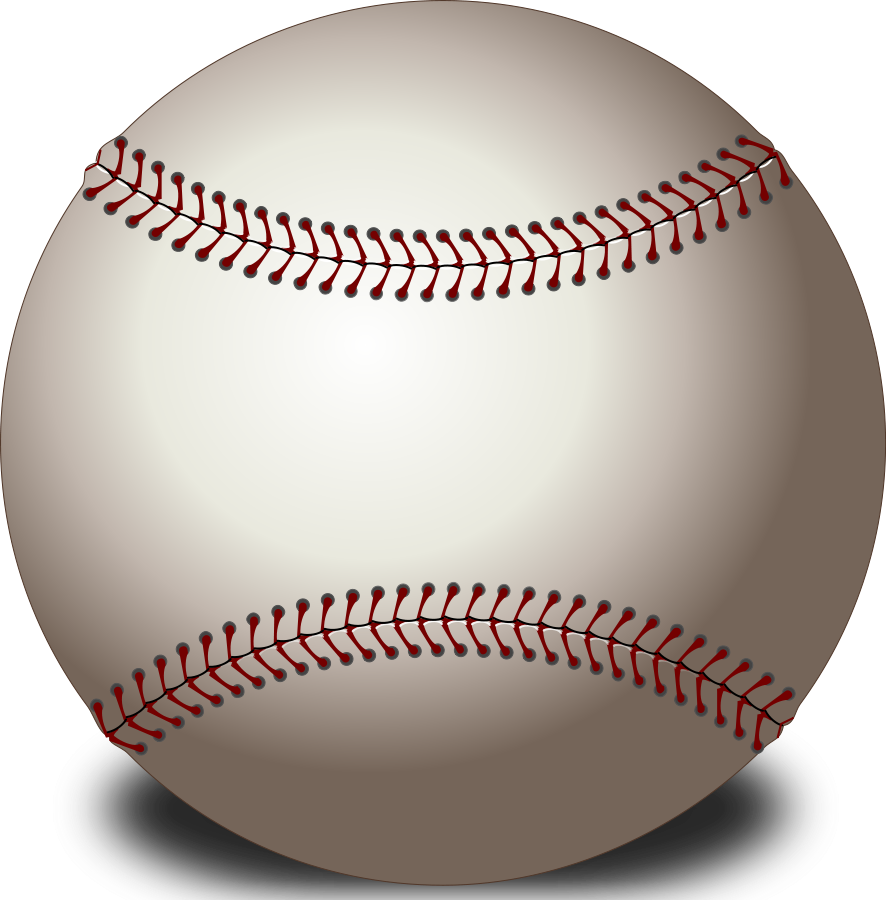 Baseball medium 600pixel clipart, vector clip art 