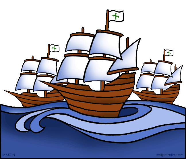 Historical Sailing Ships Illustration - Age of Exploration Vessels