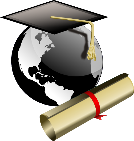 Graduation college graduate clipart free clipart image 2 