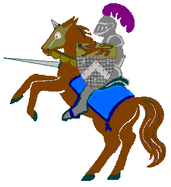 Boys knights on knight castles and coloring pages clipart 