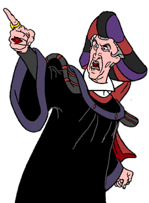 Frollo the Villain - Disney’s *The Hunchback of Notre Dame* Character Art