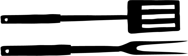 Bbq grilling clip art image