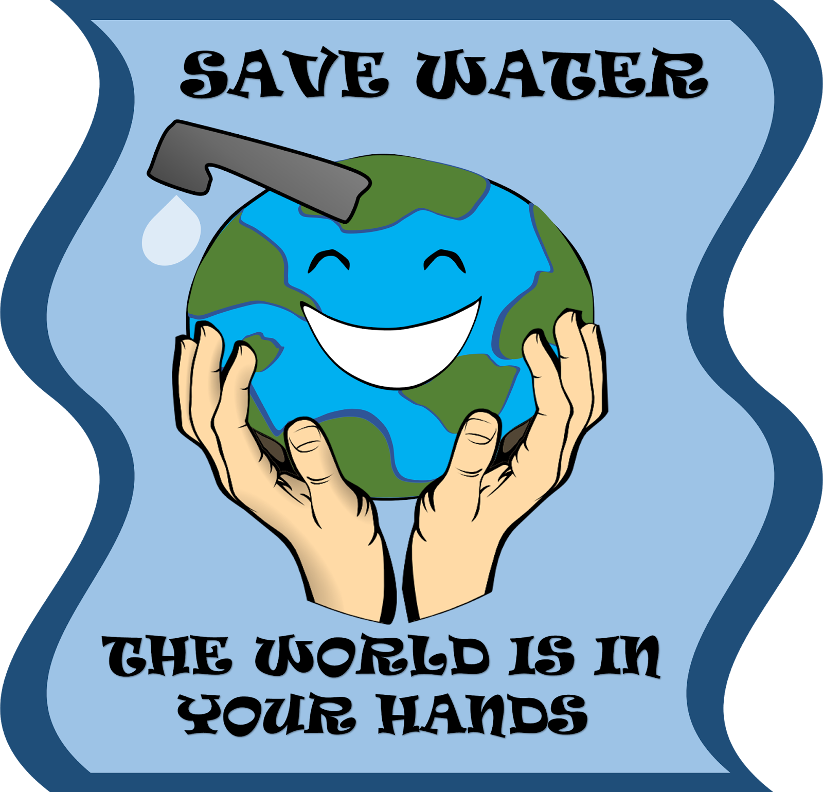 Poster for water conservation 