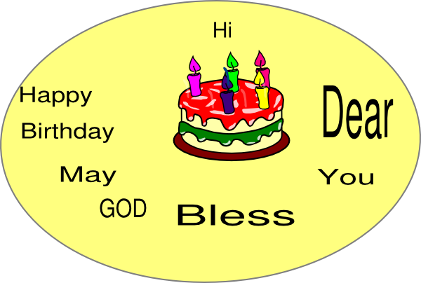Birthday Wishes Clipart 